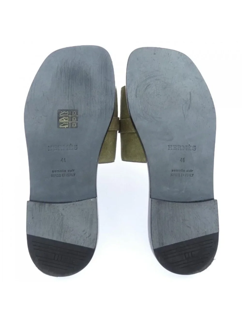 Hermes Gabriel Kelly Buckle Sandals